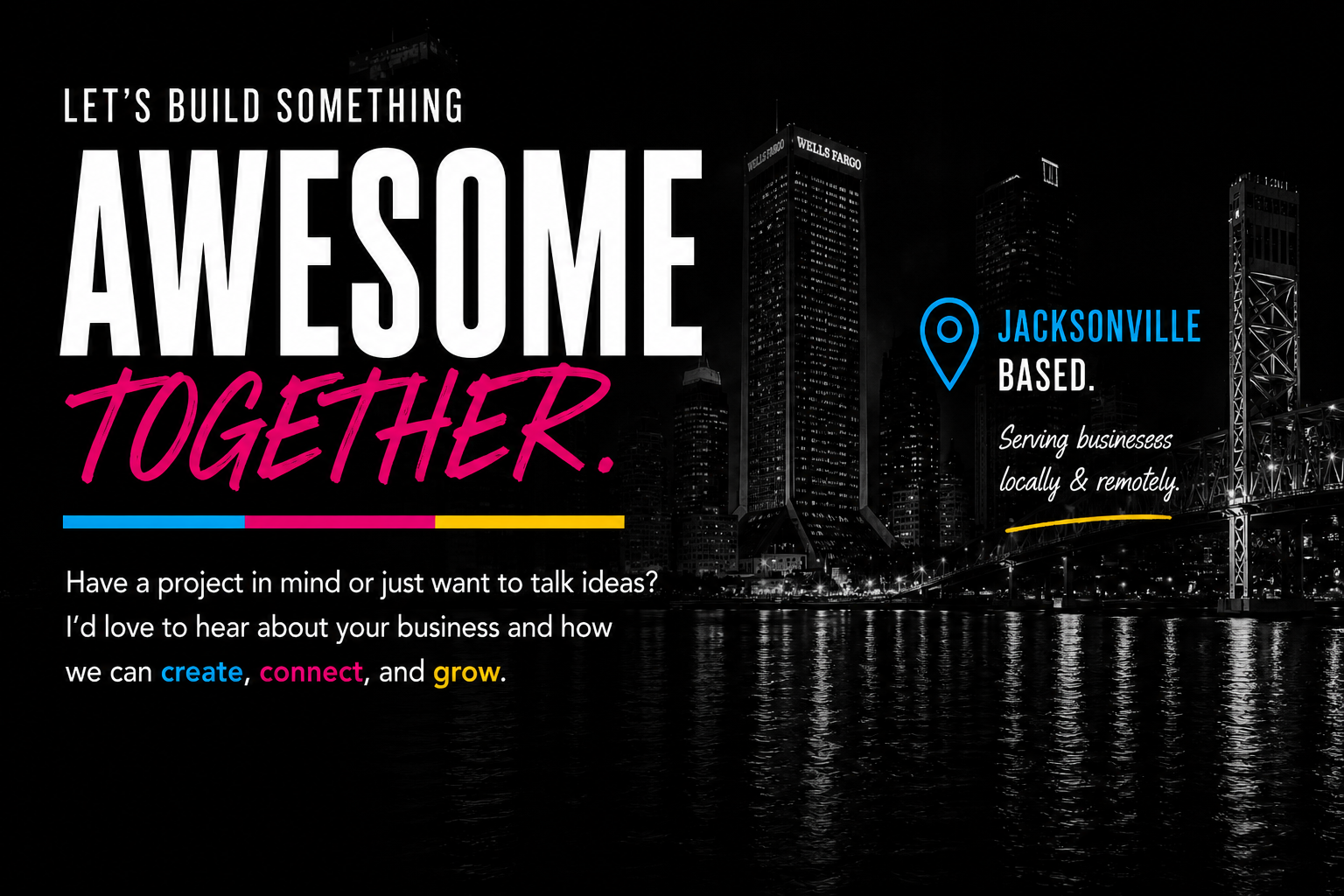 DCC Web & Design Jacksonville contact artwork