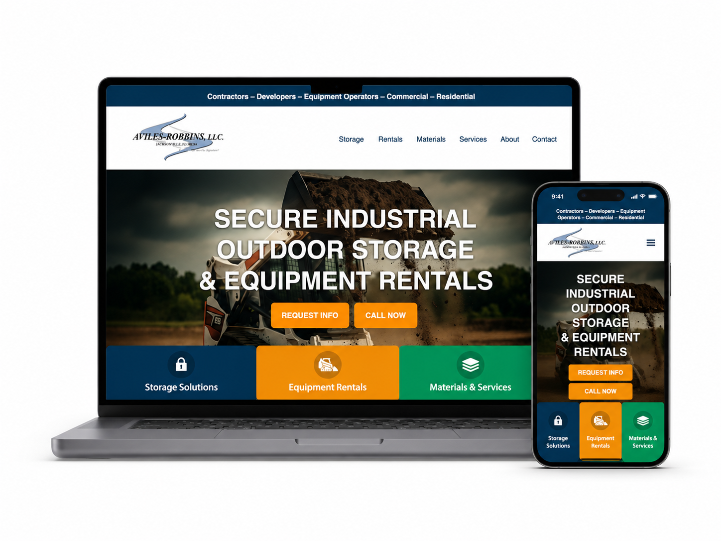 Responsive website design and development examples